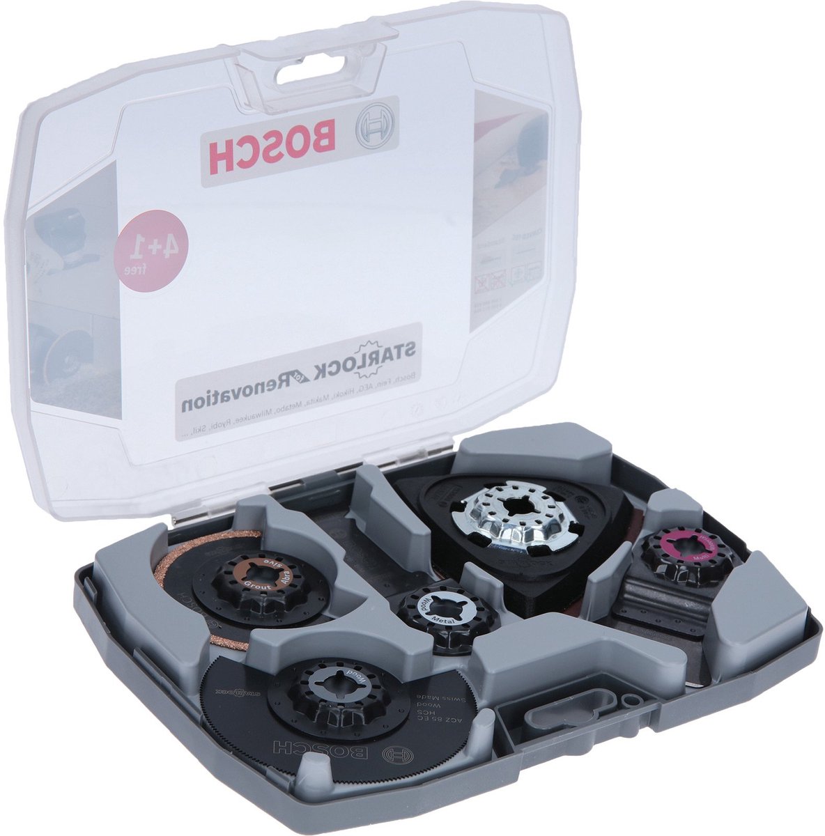 Bosch accessoires starlock pour rénovation 4+1 pour multi-outils - 2608664624