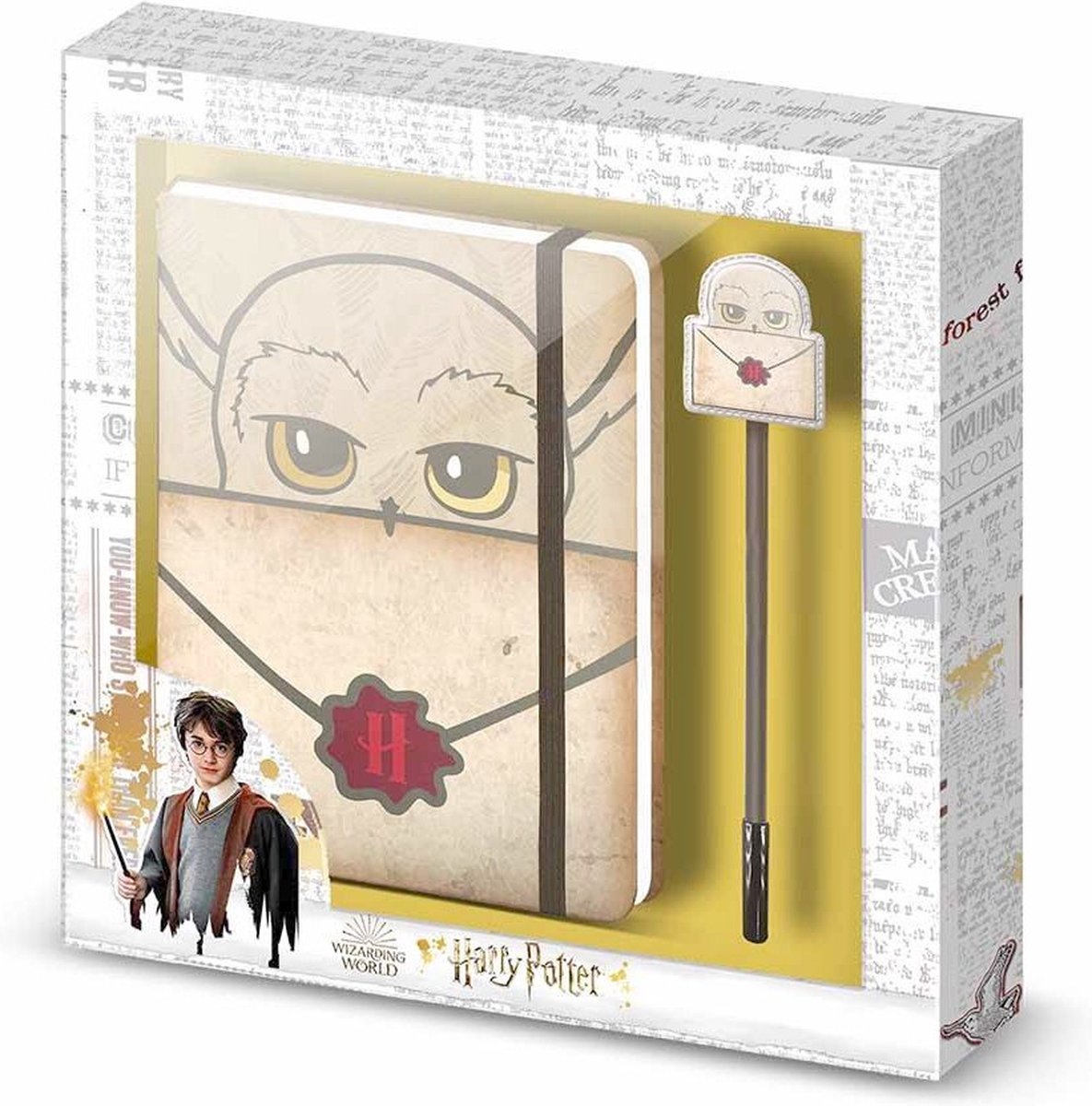 Merchandise Harry Potter Carnet Lettre Crème