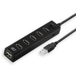 Acte hub USB ac6215 noir