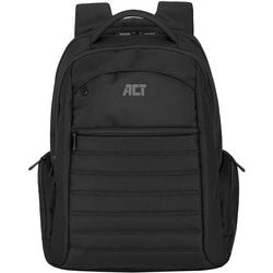 Sacoche pour ordinateur portable Act ac8535 mélange de polyester noir