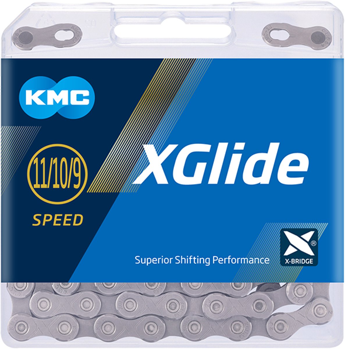 Chaînes de queues Kmc kette xglide x-glide ept 1 2 x 11 128 queues 126gl
