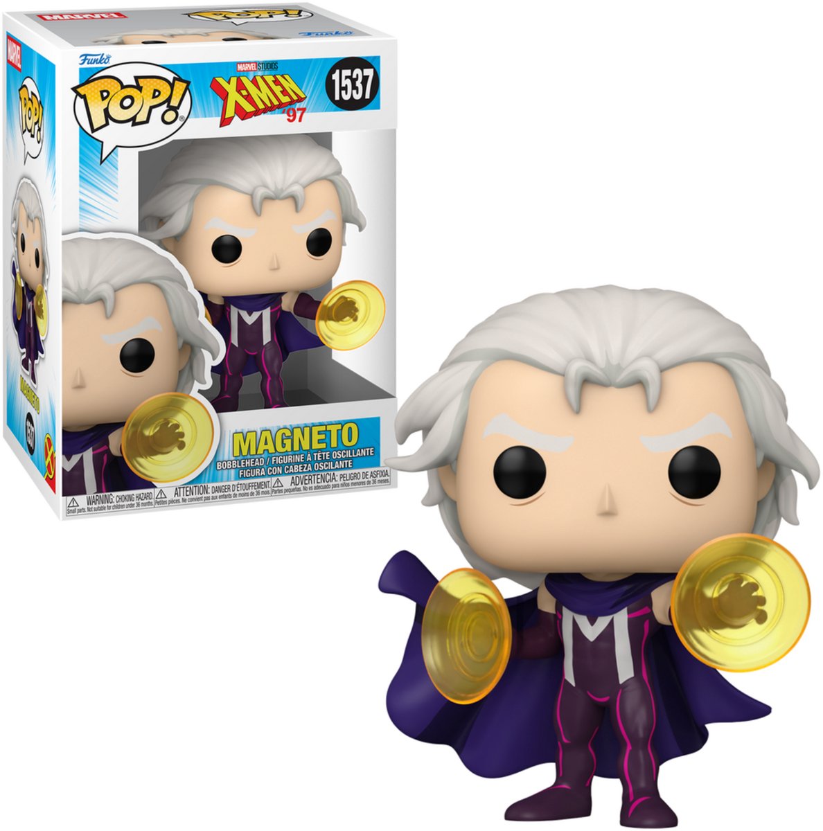 Funko-pop ! Marvel Studios : X-Men '97 - Magnéto #1537
