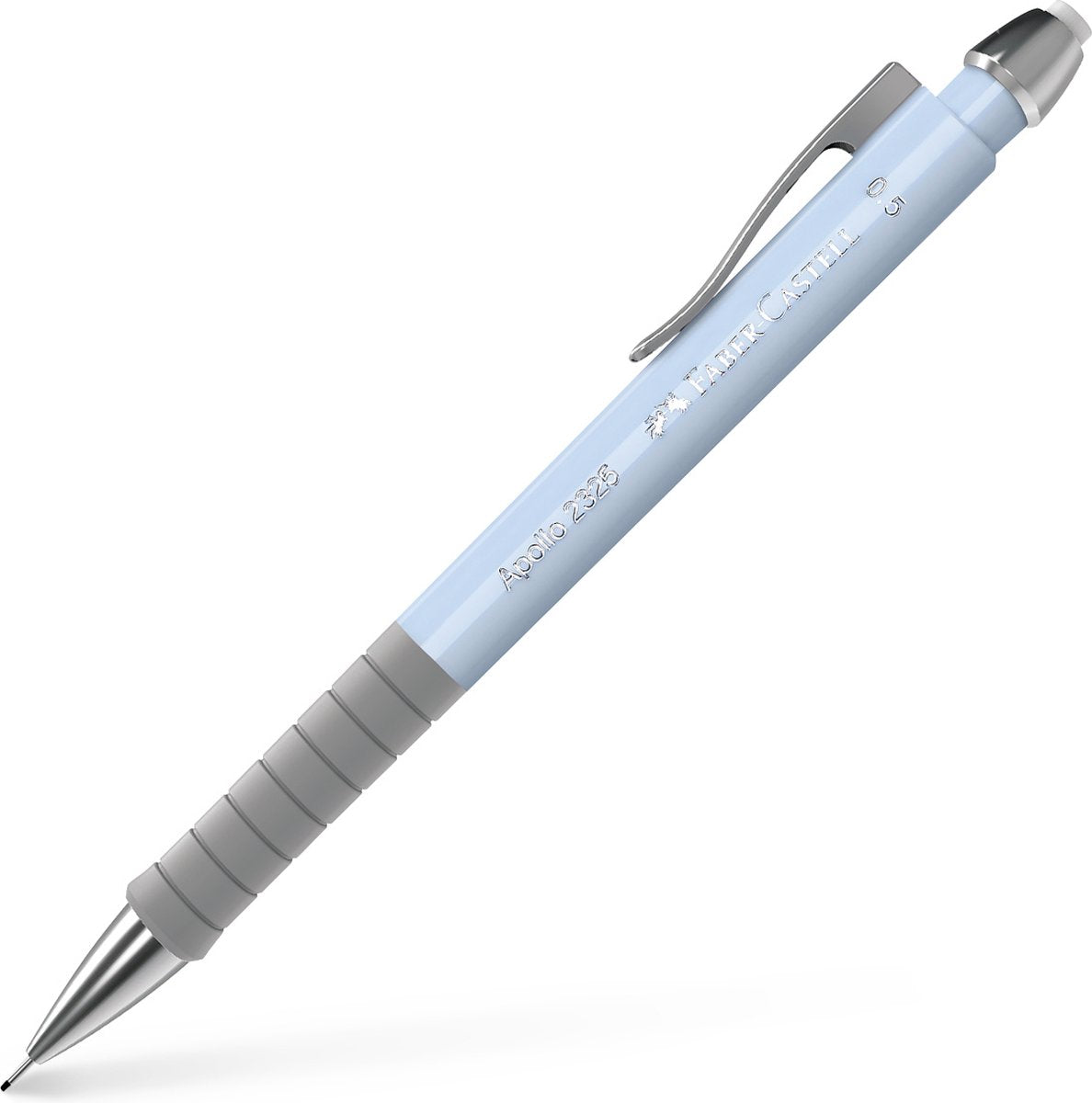 Porte-mine Faber-castell - apollo - largeur de trait 0,5 mm - dureté b - bleu ciel - fc-232512
