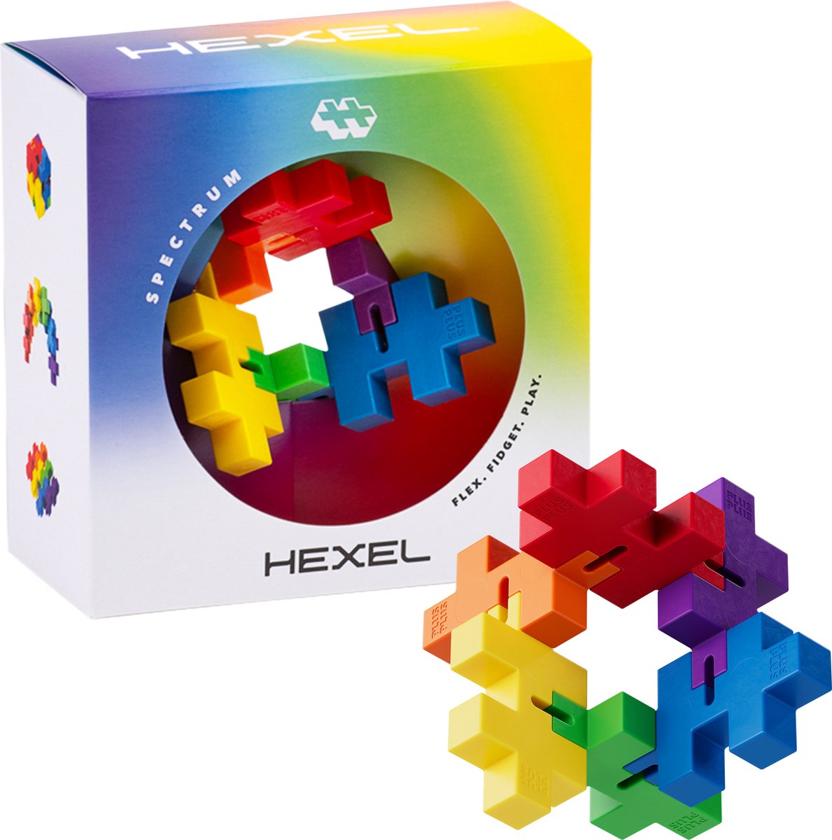 Plus plus spectre hexel plus-plus : 6 pièces (3485)