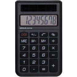 Calculatrice de poche maul mauleco 250 noir 98 mm x 60 mm x 12 mm