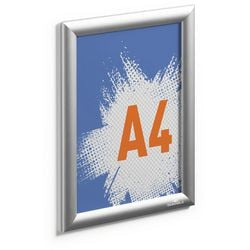 Cadre à clic durable a4 335 x 232 x 18 mm argent