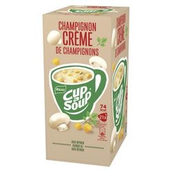 Soupe cup-a-soupe crème de champignons 21 pièces
