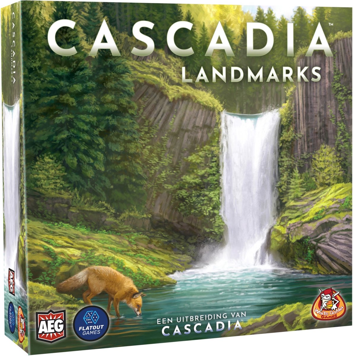 Cascadia des jeux du gobelin blanc : points de repère