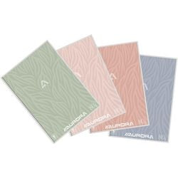 Quantore cahier aurora a4 ligne 120 pages