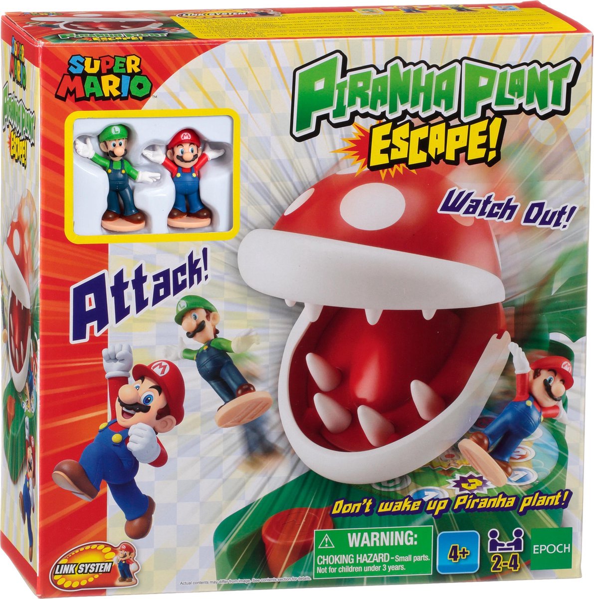 Epoch Super Mario Piranha Plant Escape - un jeu d'enfant