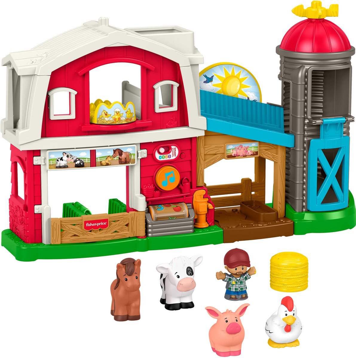 Mattel Fisher Price Little People Ferme de soins pour animaux de compagnie
