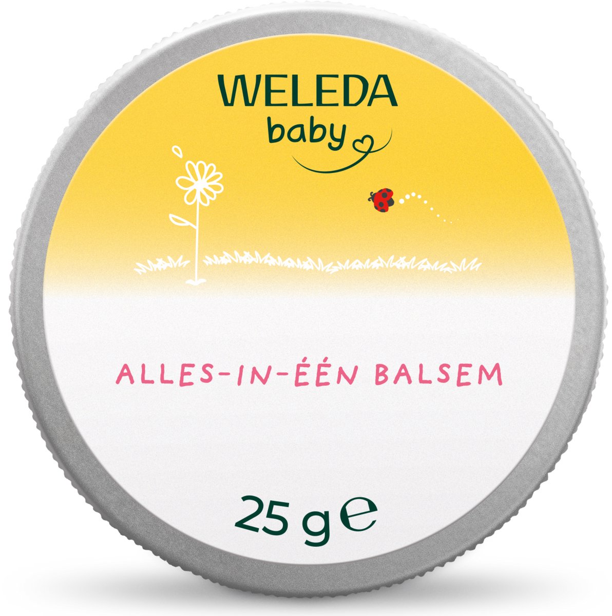 Weleda baume bébé tout-en-un - calendula - nourrit et protège la peau sensible de bébé - ingrédients 100% naturels - 25g