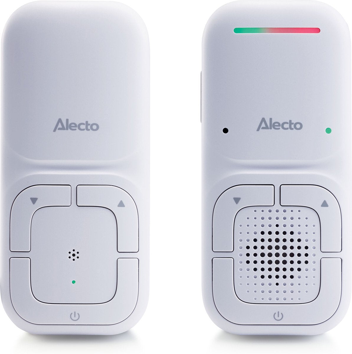 Alecto babyphone - babyphone audio - full eco dect - longue durée de veille - dbx130 - blanc