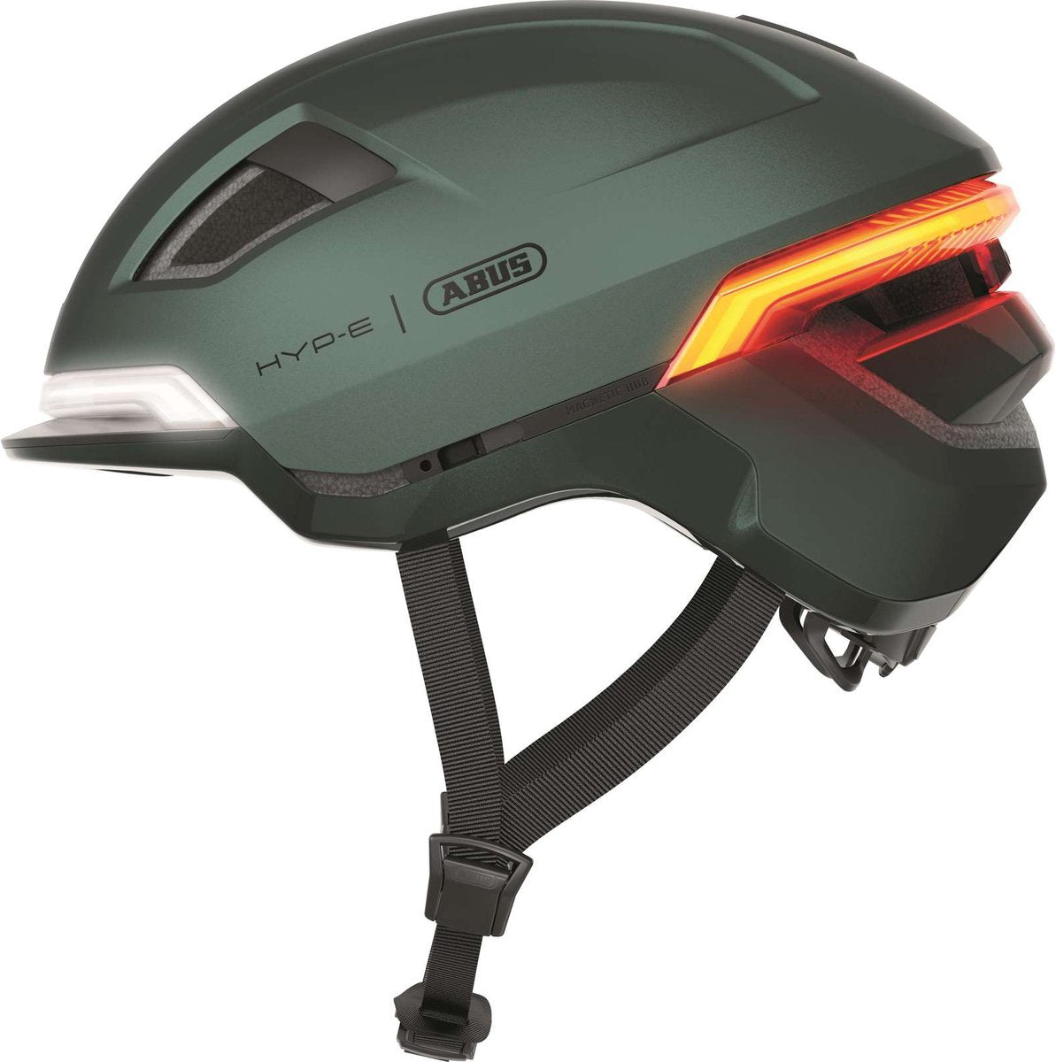 Abus casque intelligent hyp-e vert jungle s 51-55cm