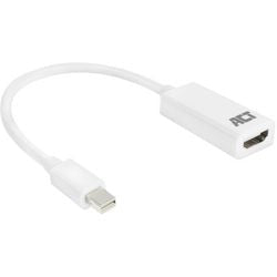 Act mini displayport mâle vers hdmi ac7525 blanc