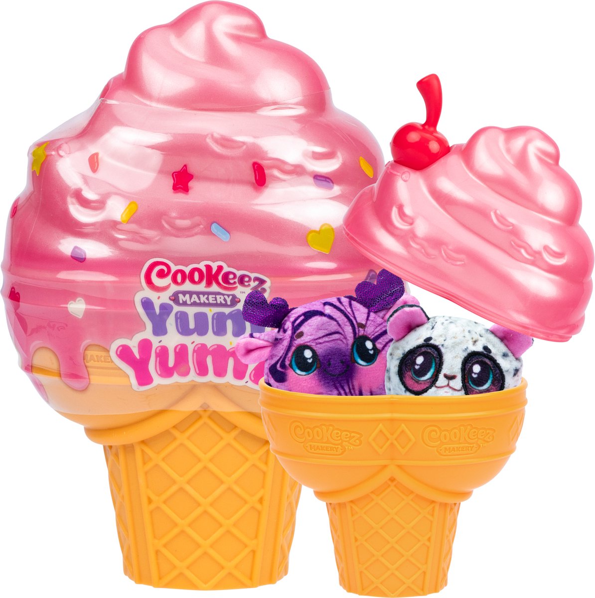 Peluche surprise Cookeez Makery Yum Yumz, paquet de 2