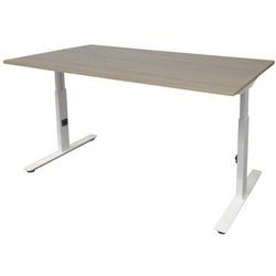 Bureau schaffenburg lin-pl168-robw-m25 spaanplaat, metaal multikleur