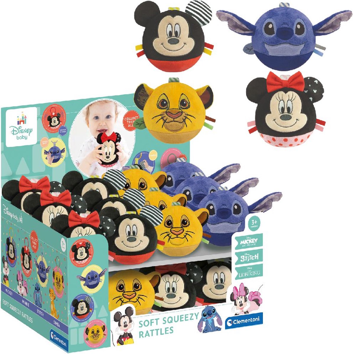 Clementoni Softball Disney Figure