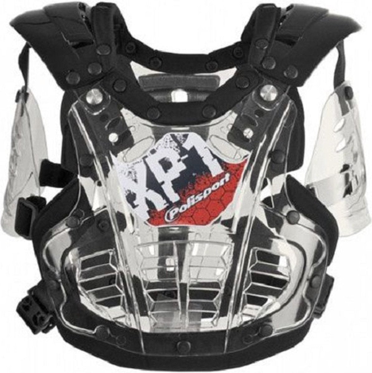 Polisport Body Protector Mini XP-1 Black transparent