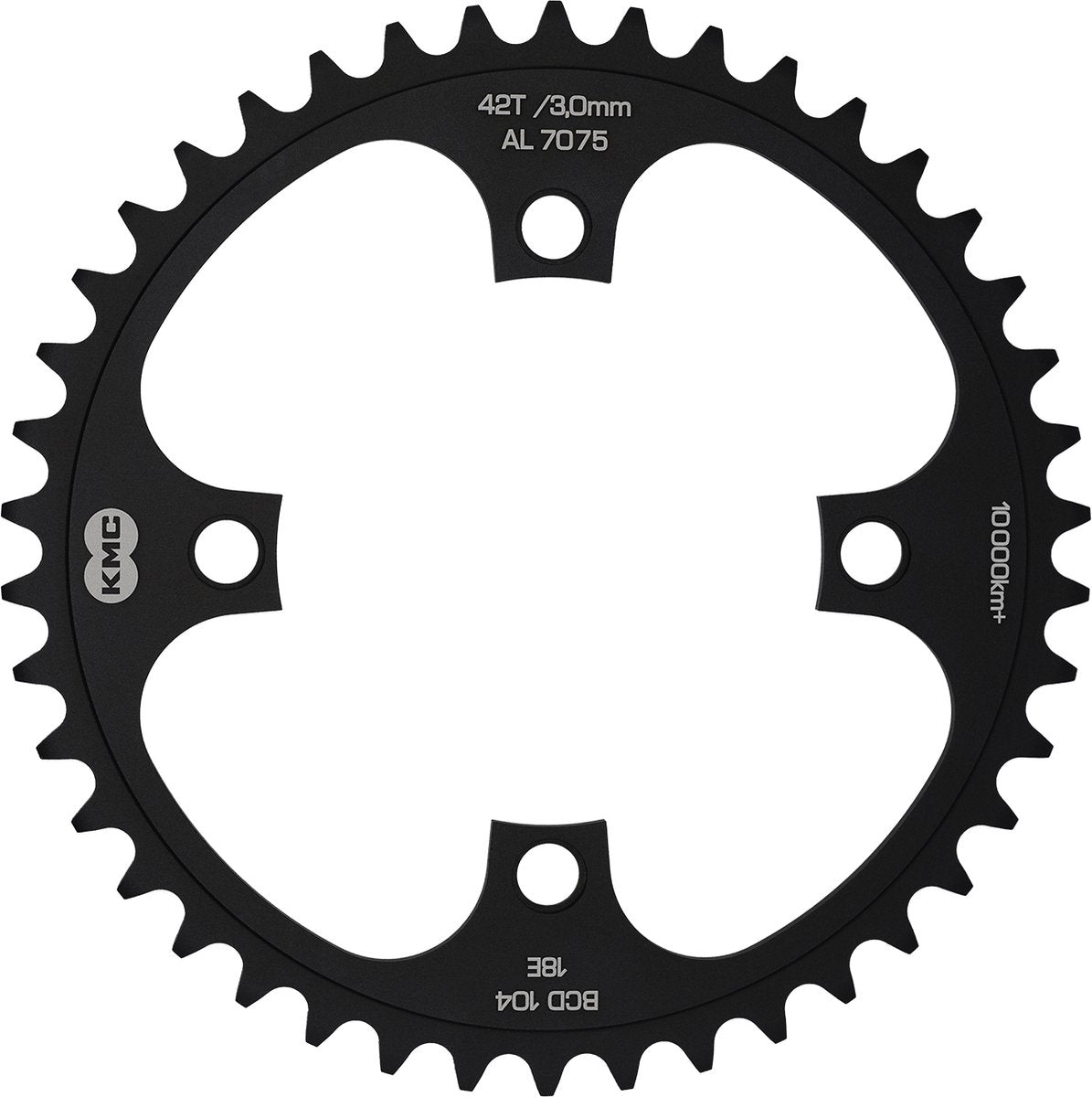 KMC Chain Top 42T 1 8 BCD 104