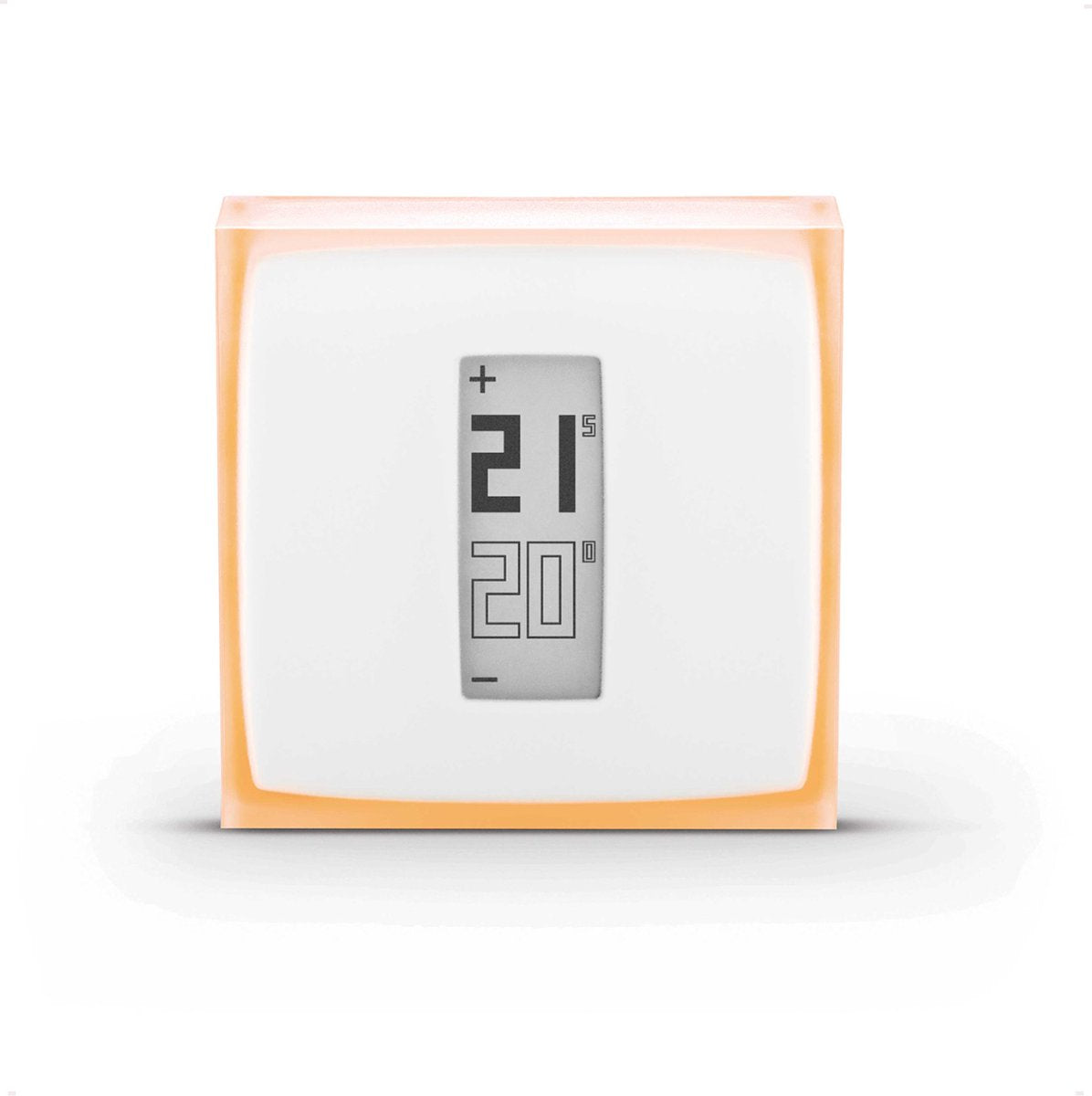 Thermostat intelligent Netatmo - thermostat intelligent pour chauffage central - fonctionne avec Google Home, Alexa Apple Home Kit - sans fil - blanc