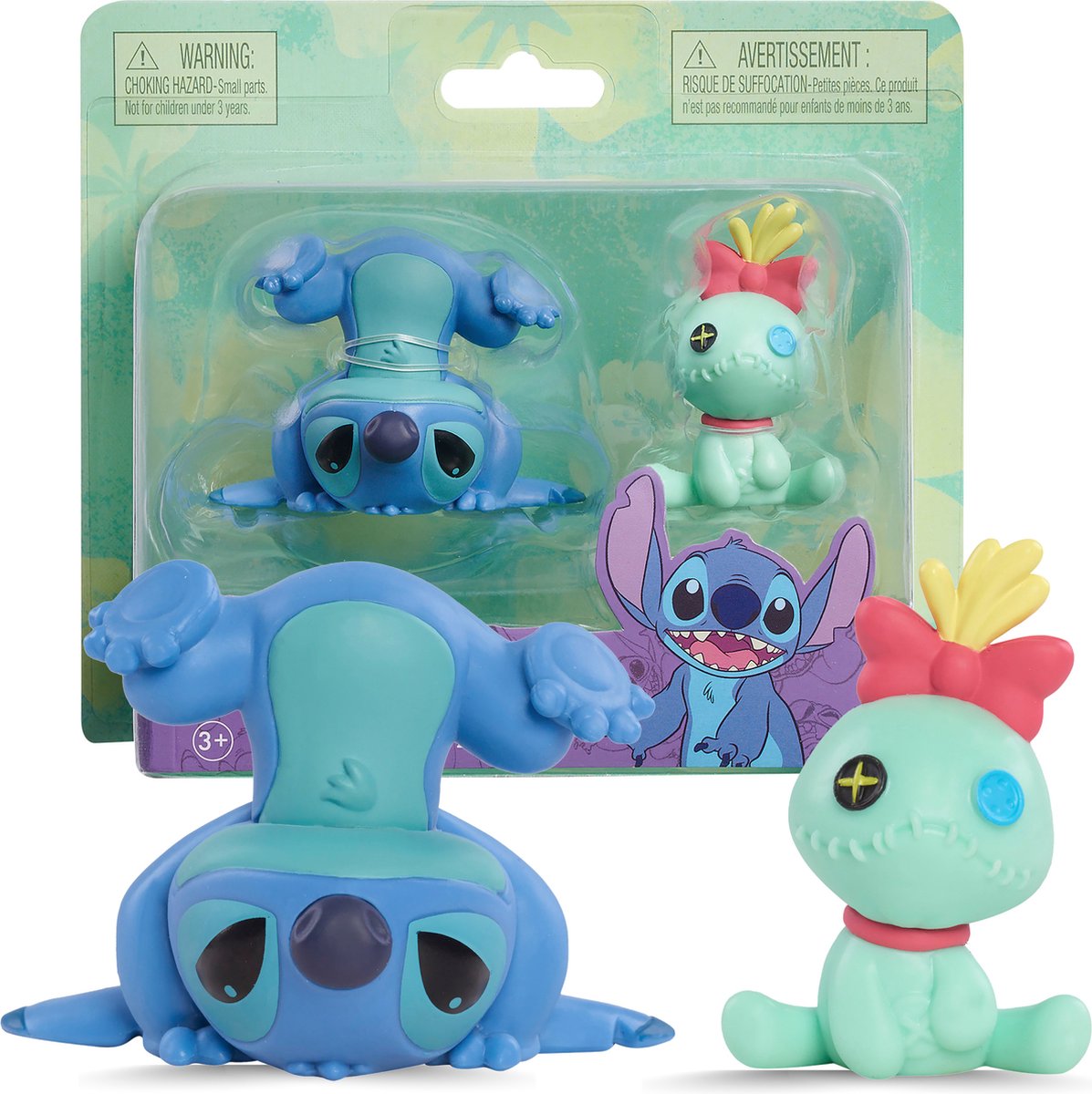 Spectron Stitch Figurines 2 Pack Stitch Hula Super-héros