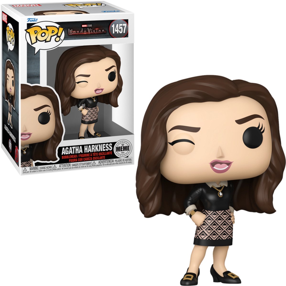 Funko-pop ! meme - merveille : wandavision - agatha harkness #1457 édition spéciale exclusive