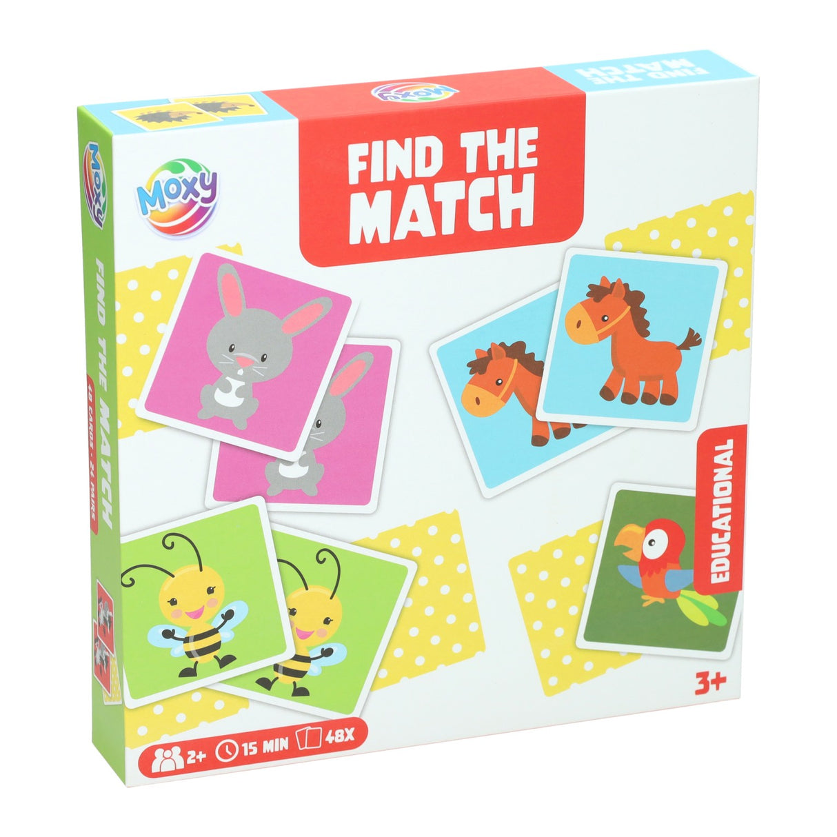 Trouve le mémo du match junior - 48 cartes