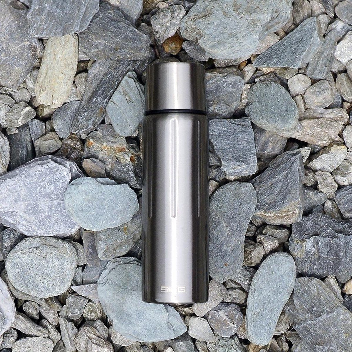 Sig | pierre précieuse ibt 1,1l sélénite | bouteille en acier inoxydable