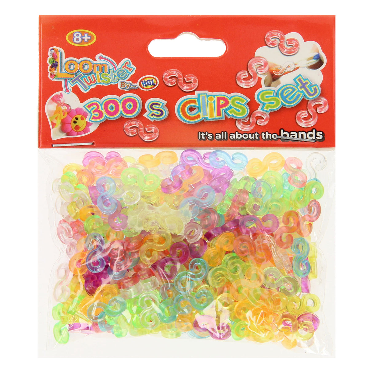Clips twister pour métier à tisser, 300 pcs.