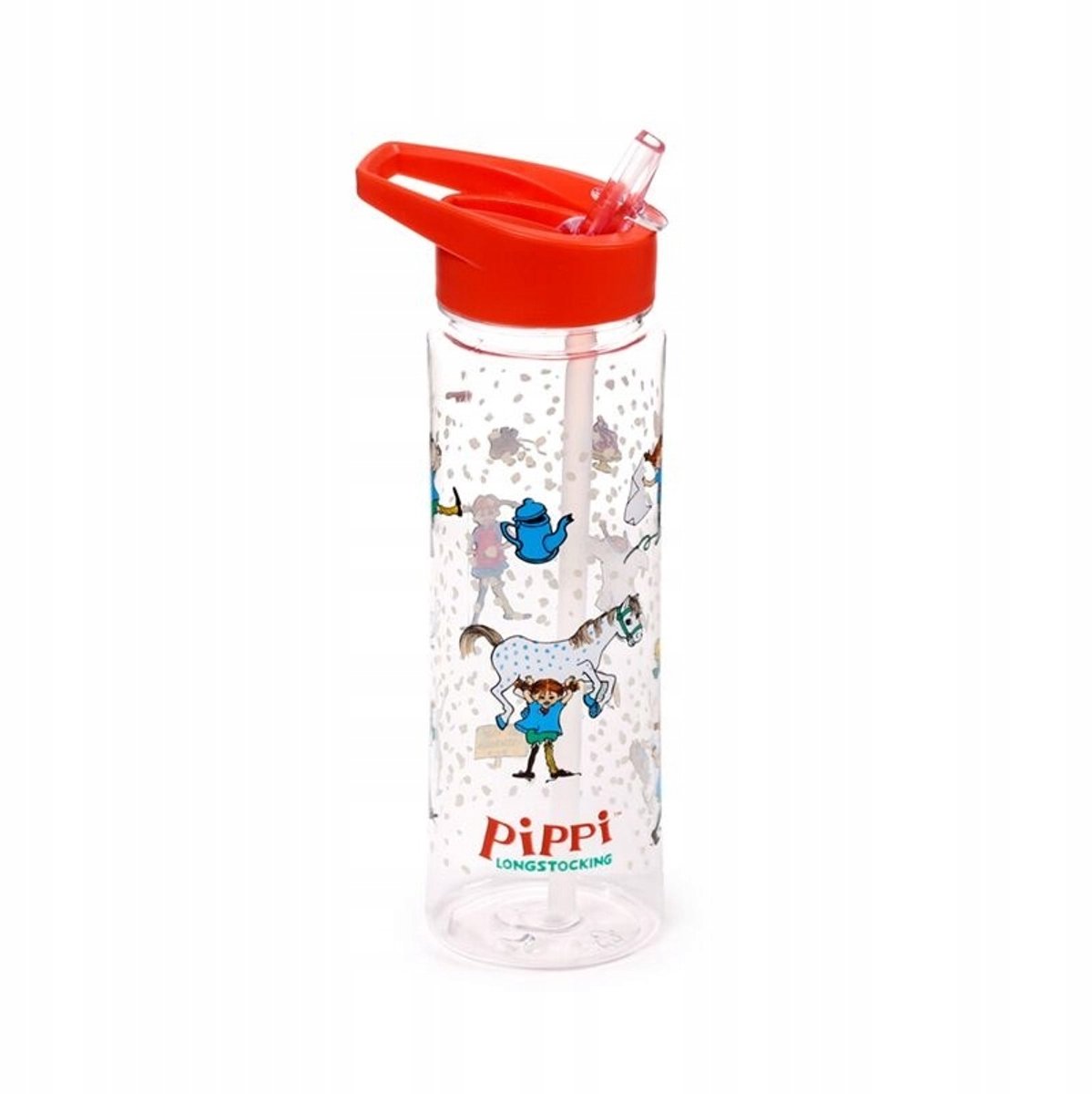 Gourde Puckator Pippi Brindacier pour enfants 550 ml - sans BPA
