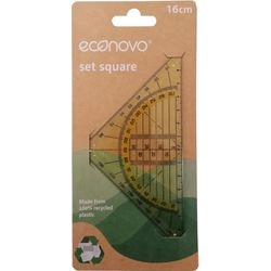 Geodriehoek econovo 2010100 plastique 16 cm