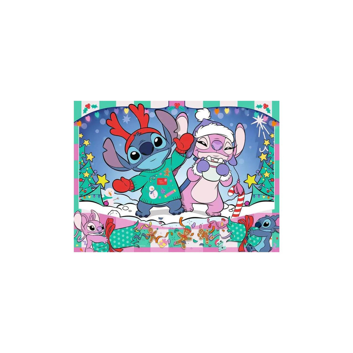 Ravensburger puzzle Disney Stitch Noël 100 pcs