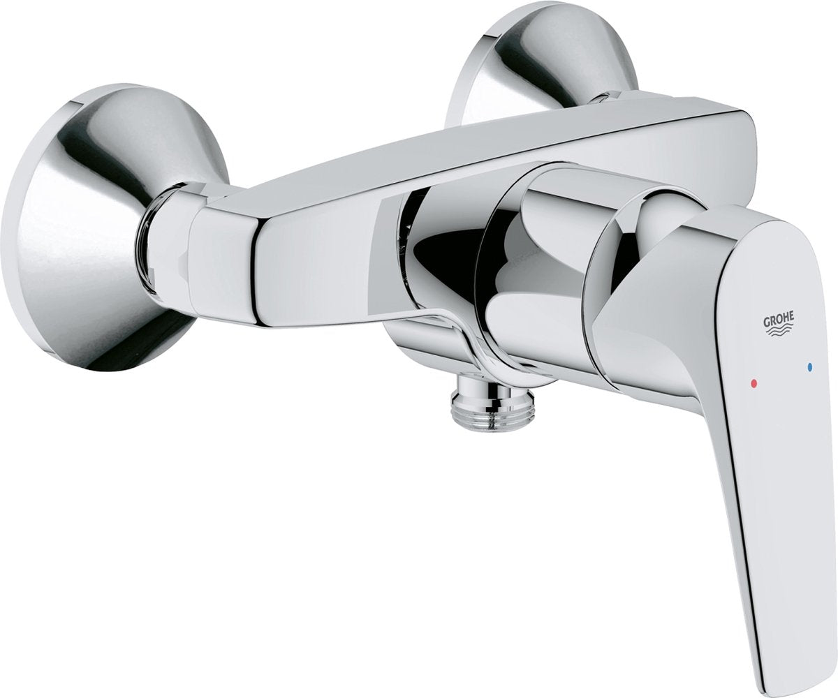Robinet de douche Grohe Start Flow - 15 cm - sans inverseur - avec raccords - chromé