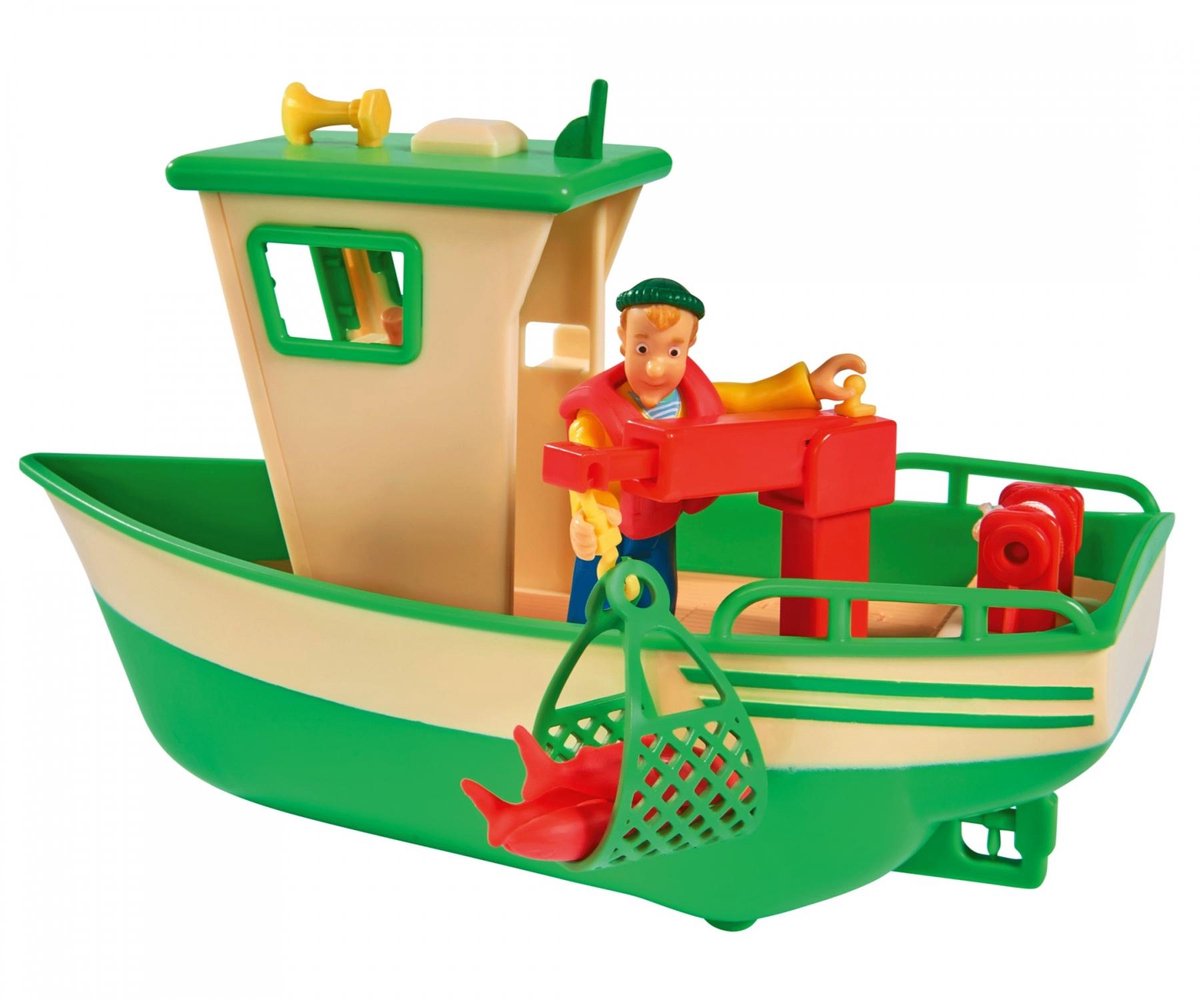 Le bateau de pêche de Sam Charlie, le pompier Simba
