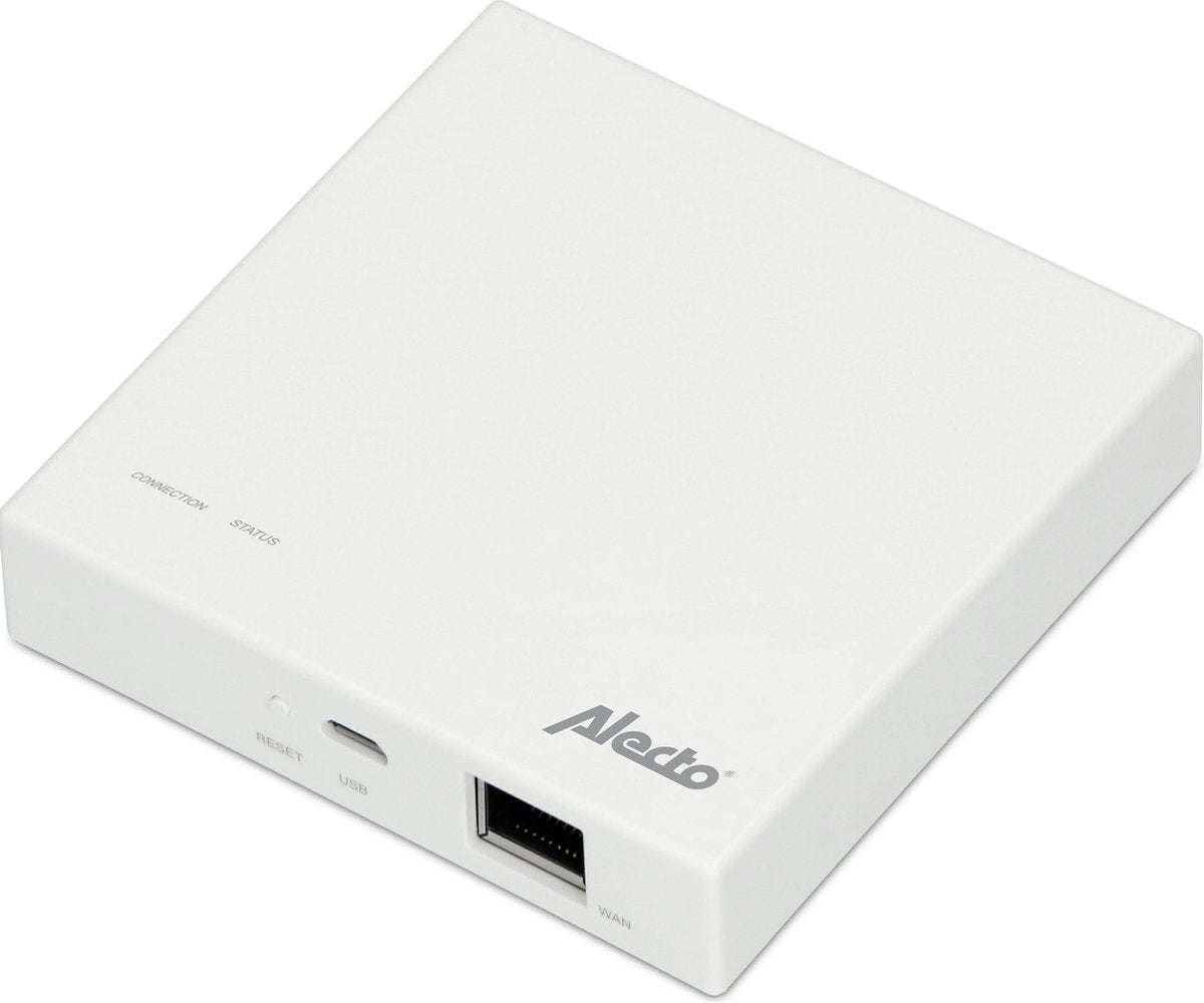 Point de connexion Alecto smart-bridge10 - passerelle zigbee intelligente pour capteurs zigbee - jusqu'à 30 capteurs zigbee