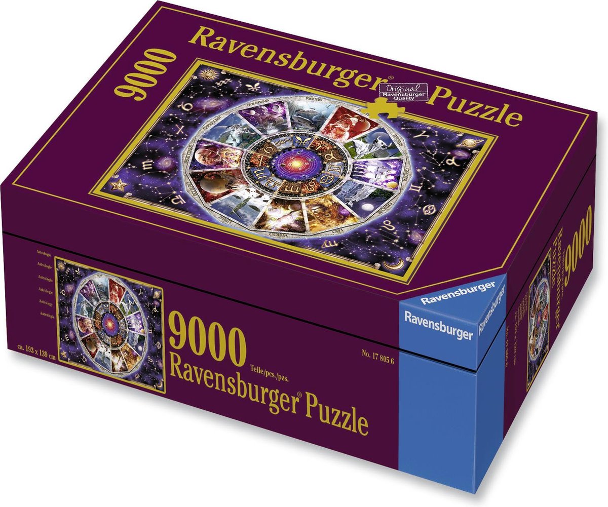 Ravensburger puzzle astrologie - puzzle - 9000 pièces