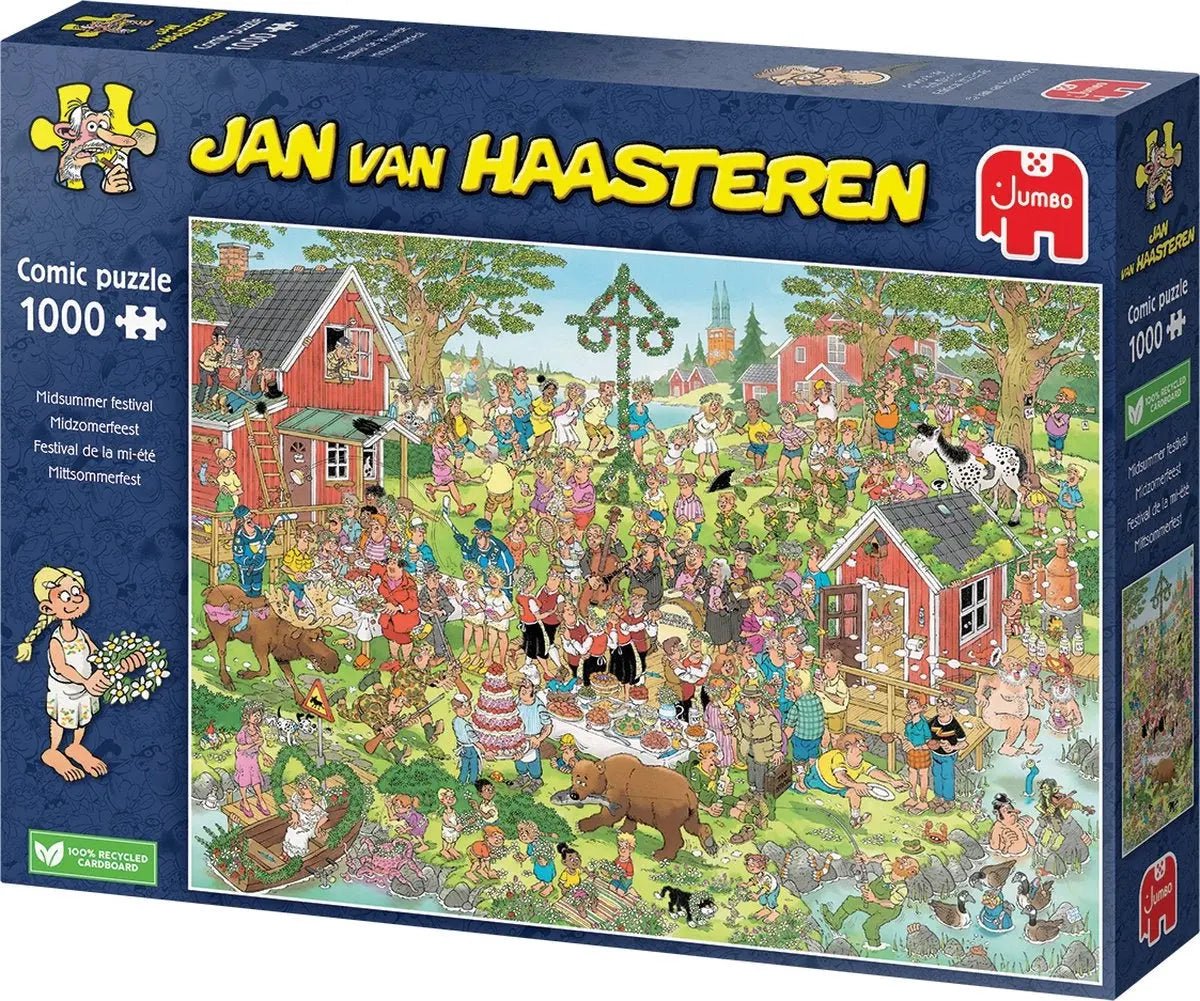 Jan van Haasteren - Fête du solstice d'été - Puzzle 1000 pièces - Puzzle
