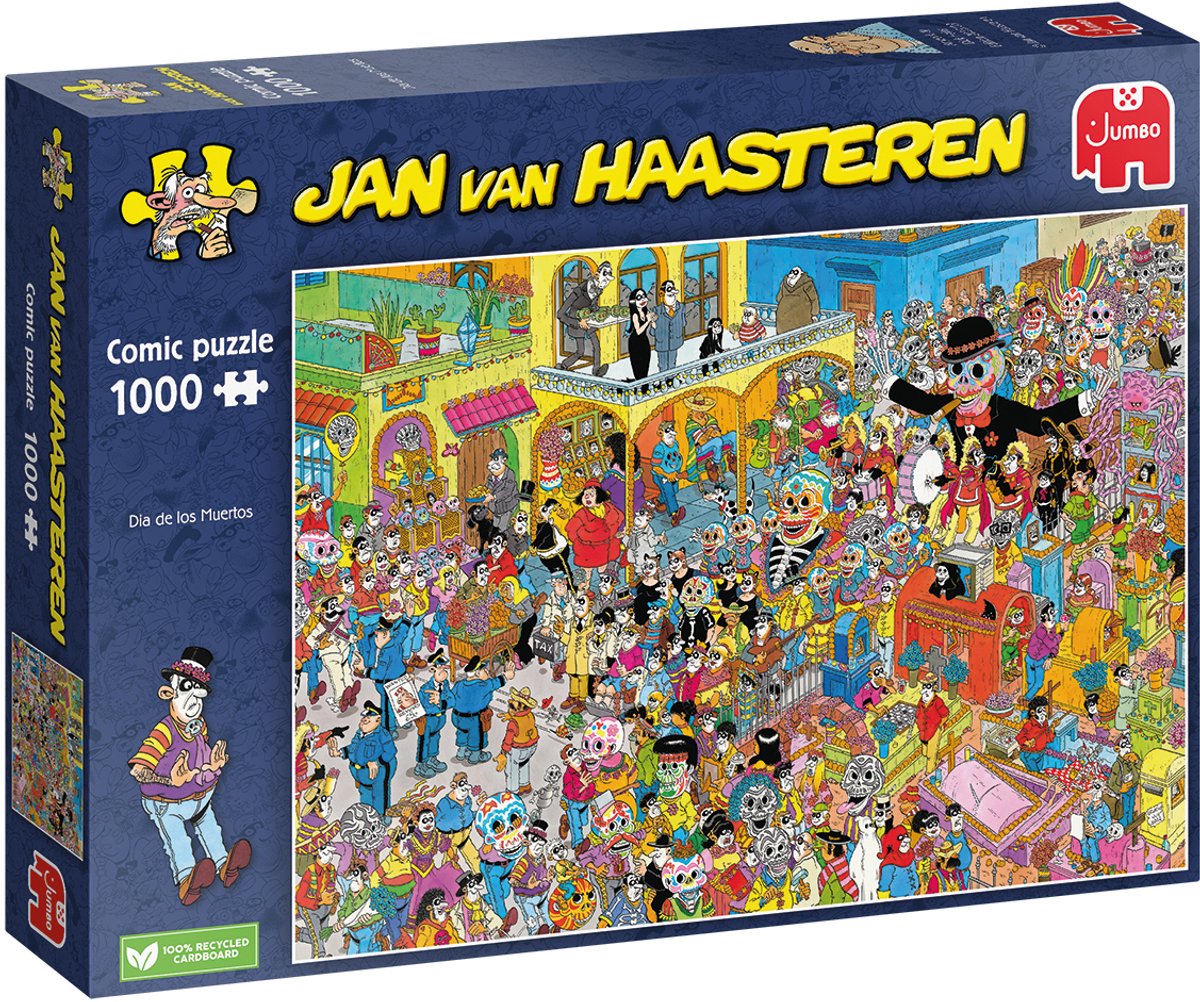 Puzzle Jan van Haasteren - Dia de los Muertos, 1000 pcs.