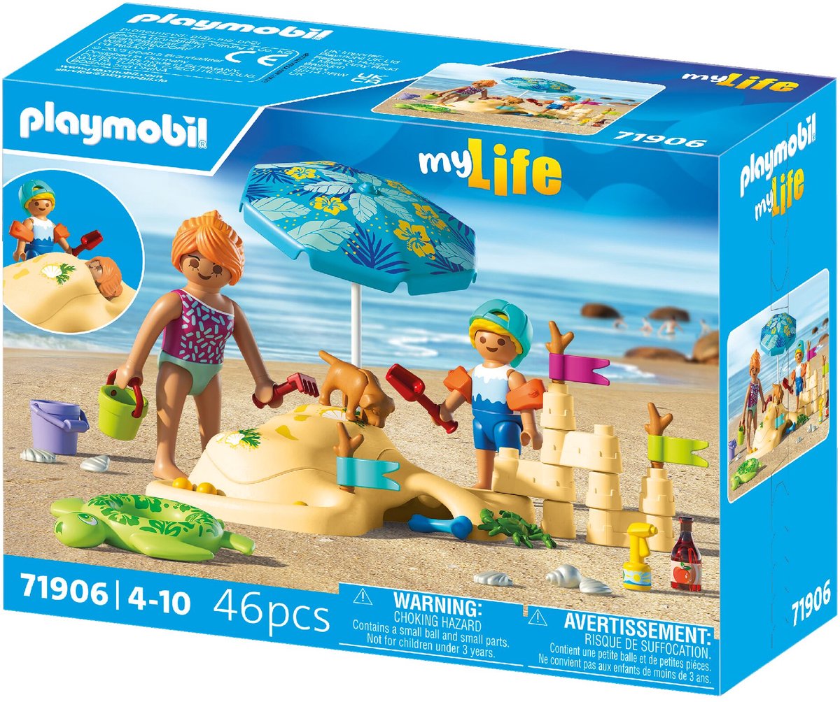 Playmobil 71906 s'amuser en famille sur la plage