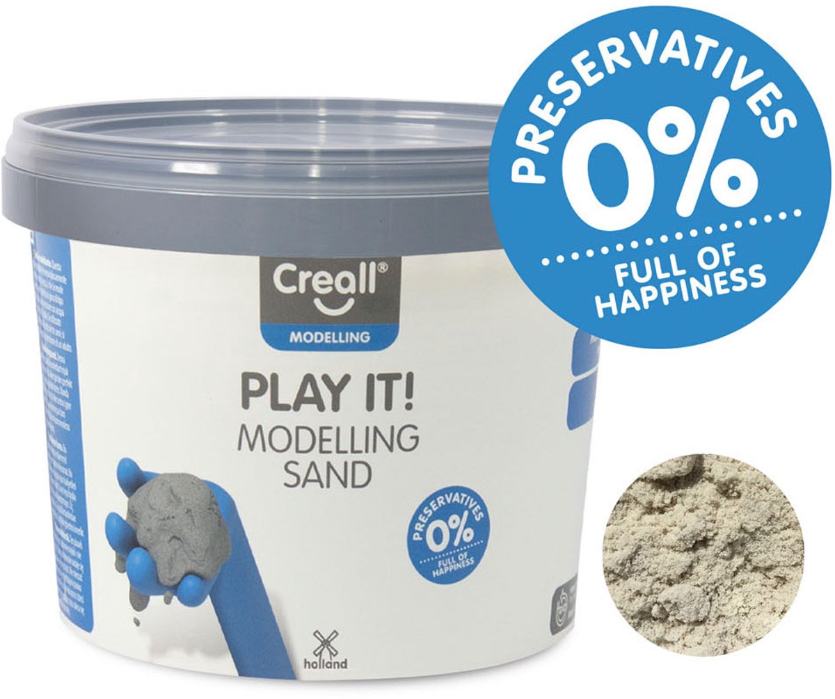 Creally Play It Speelzand Naturel, 750gr.