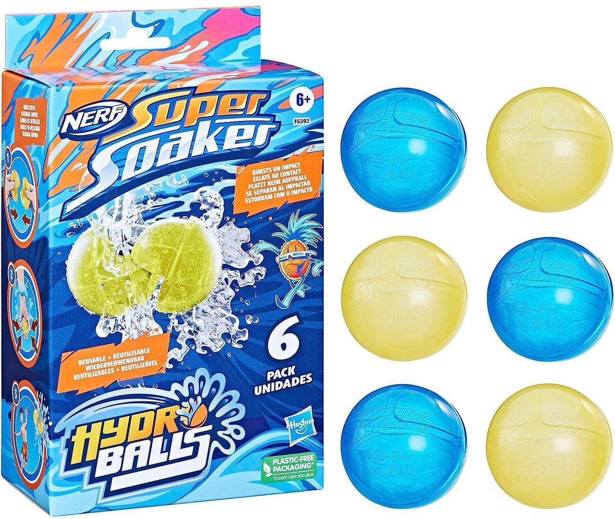 Hasbro nerf super absorbeur boules hydro