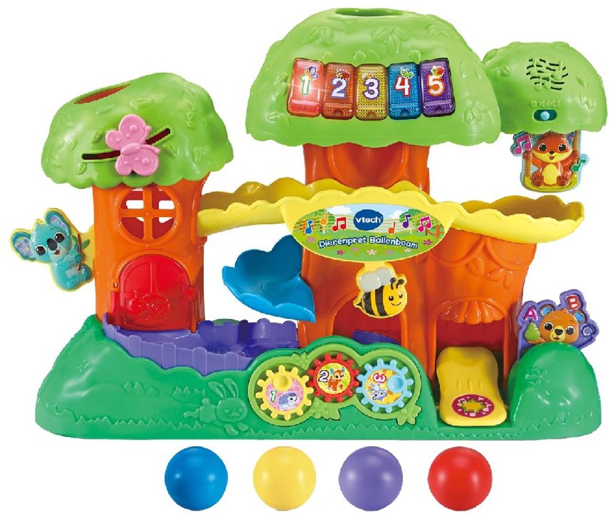 Arbre à boules amusant avec animaux Vtech