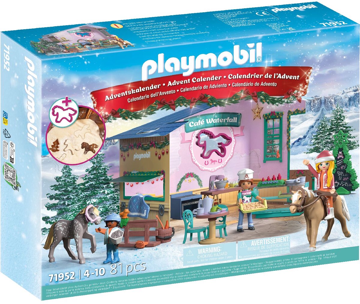 Playmobil 71952 Gâteaux de Noël au café du chevalier