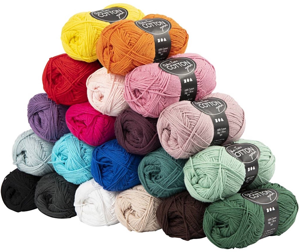 Société Creativ https: www.ccobby.nl fil de coton-taille-8-4-l-170-m-content-can-vary-diverse-colors-20x50-gr-1-box