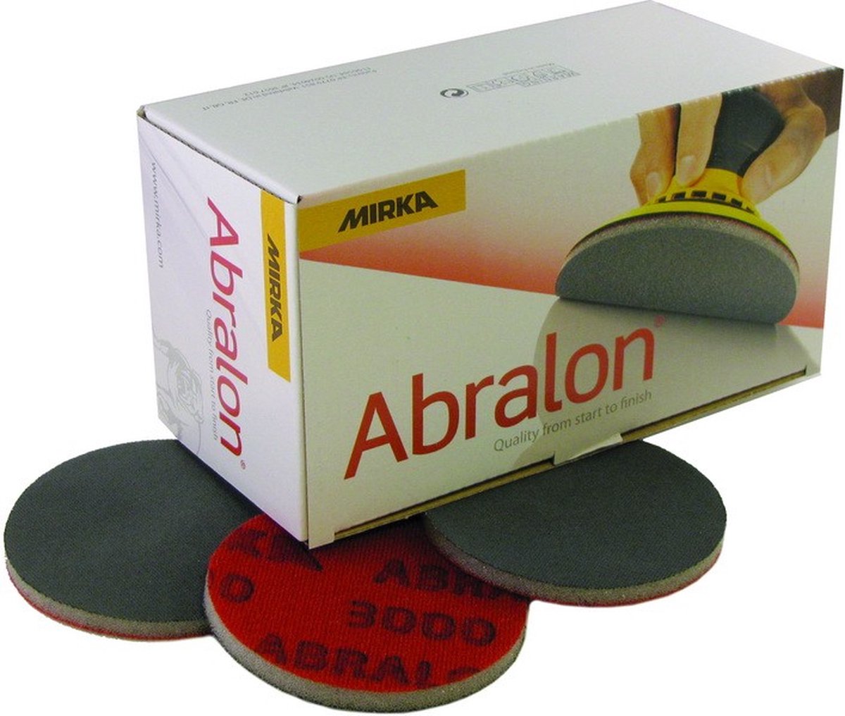 Disques abrasifs Mirka abralon 77mm - p3000