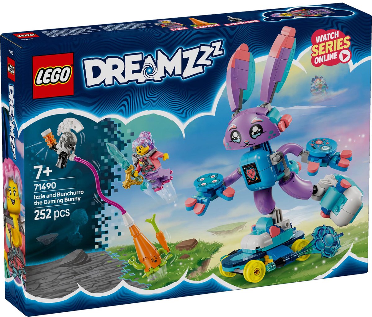 Lego 71490 dreamzzz Izzy et Bunchurro le lapin joueur | 2 pièces