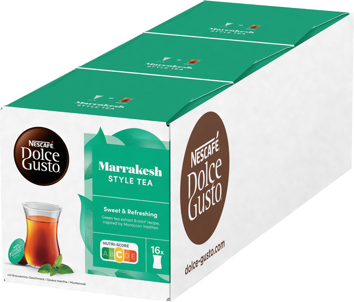 Nescafé dolce gusto capsules thé de marrakech - 48 tasses pour 48 tasses de thé
