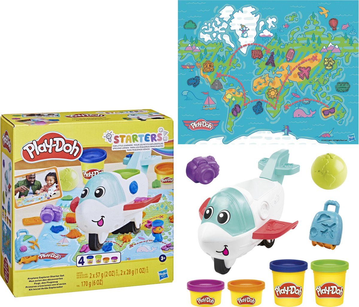 Play-doh - Coffret de démarrage explorateur d'avion