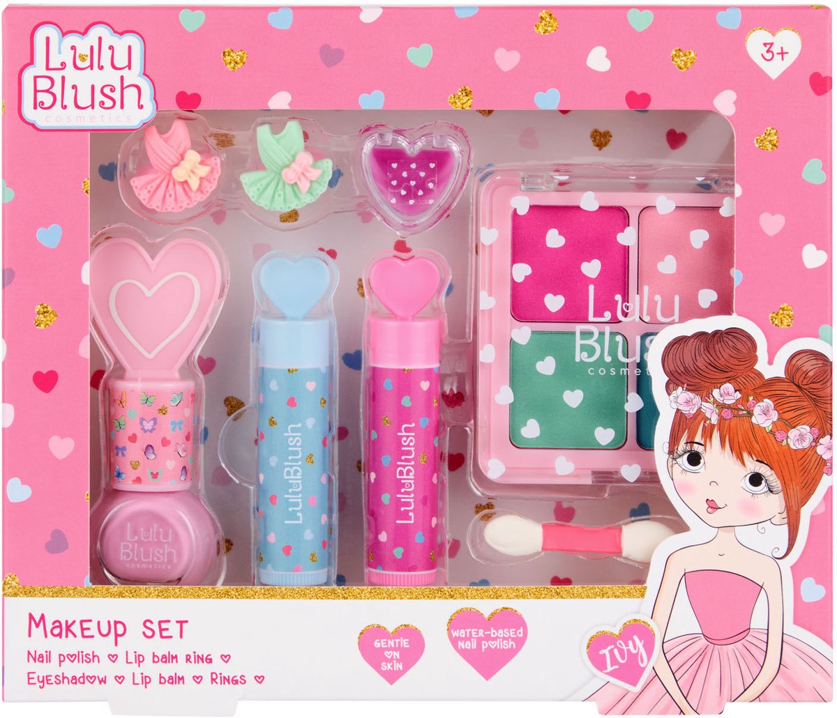 Kit de maquillage Canenco Lulu Blush, 8 pièces.